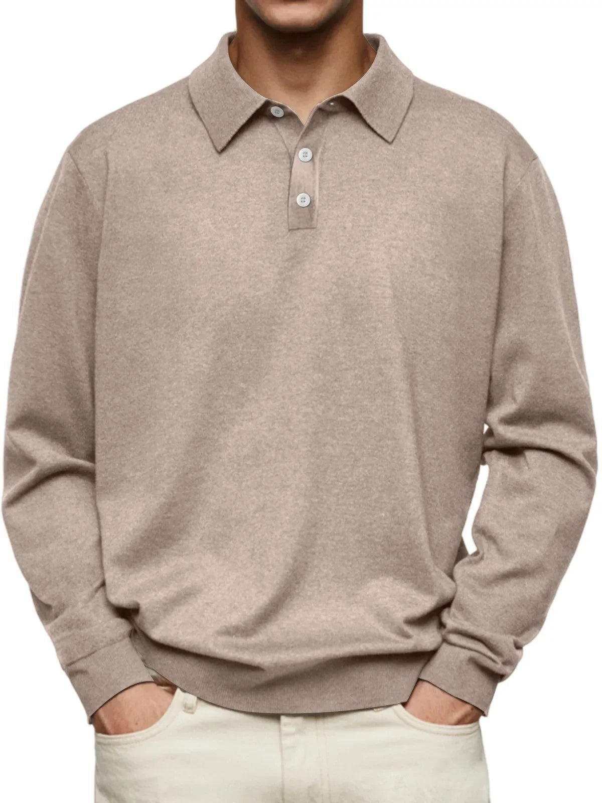 Stanley | Koszulka polo z długim rękawem w stylu casual