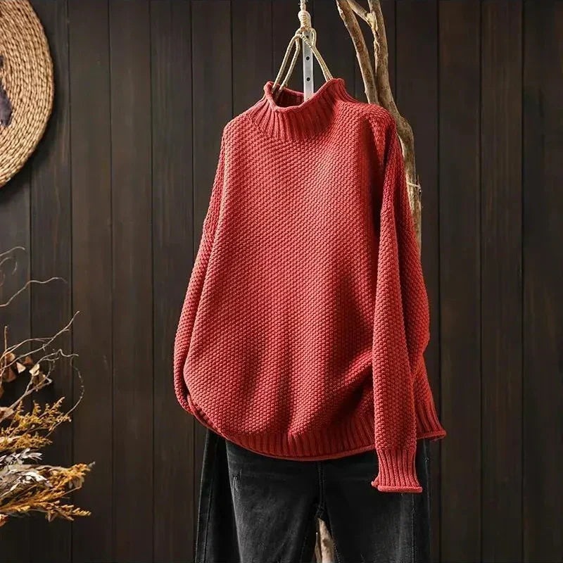 Sweter dzianinowy o luźnym kroju Barbara™