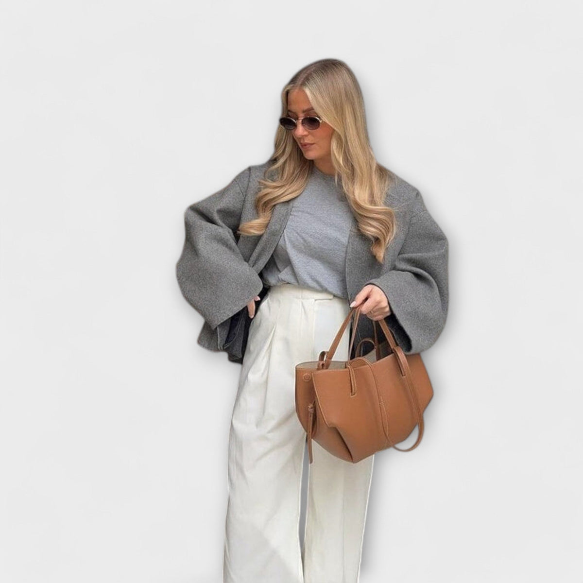 Olivia – Torba typu shopper w stylu vintage