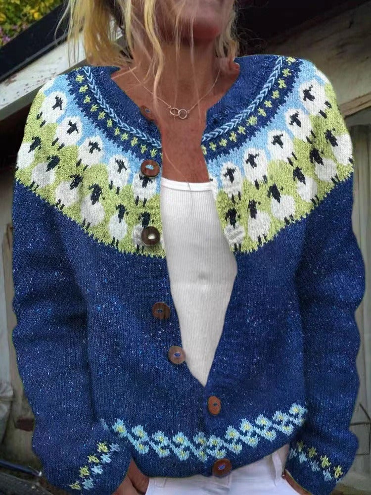 Sophie vintage knit cardigan