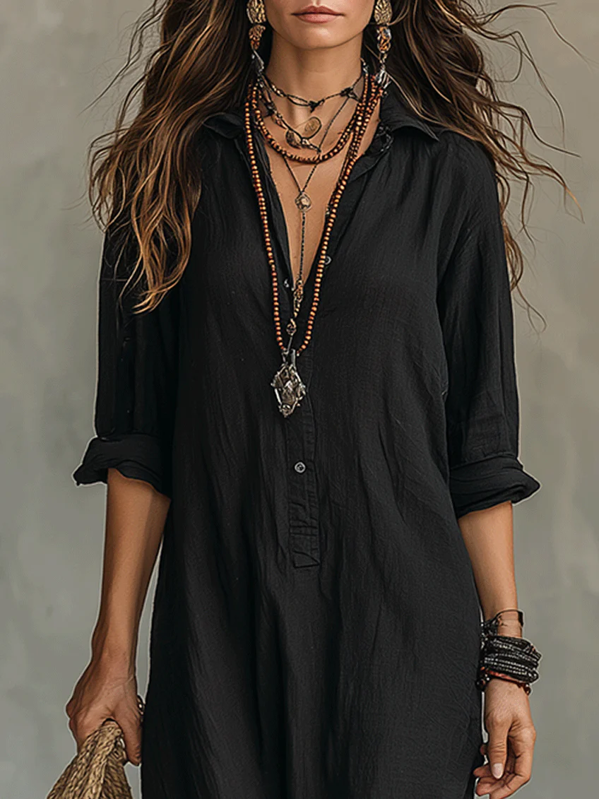 Nance | Loose Maxi Dress