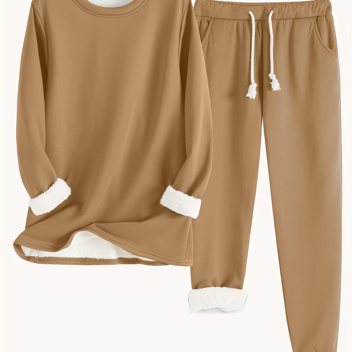 ZOFIA | PLUSZOWY ZESTAW LOUNGEWEAR