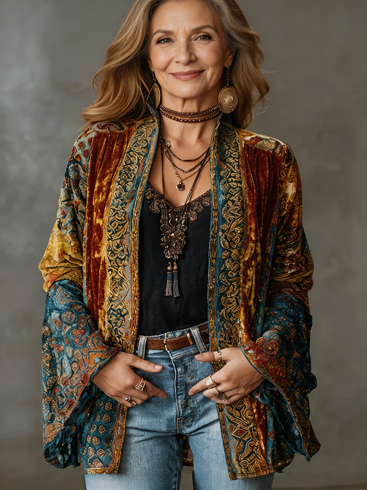 Nancy | Kardigan w stylu boho
