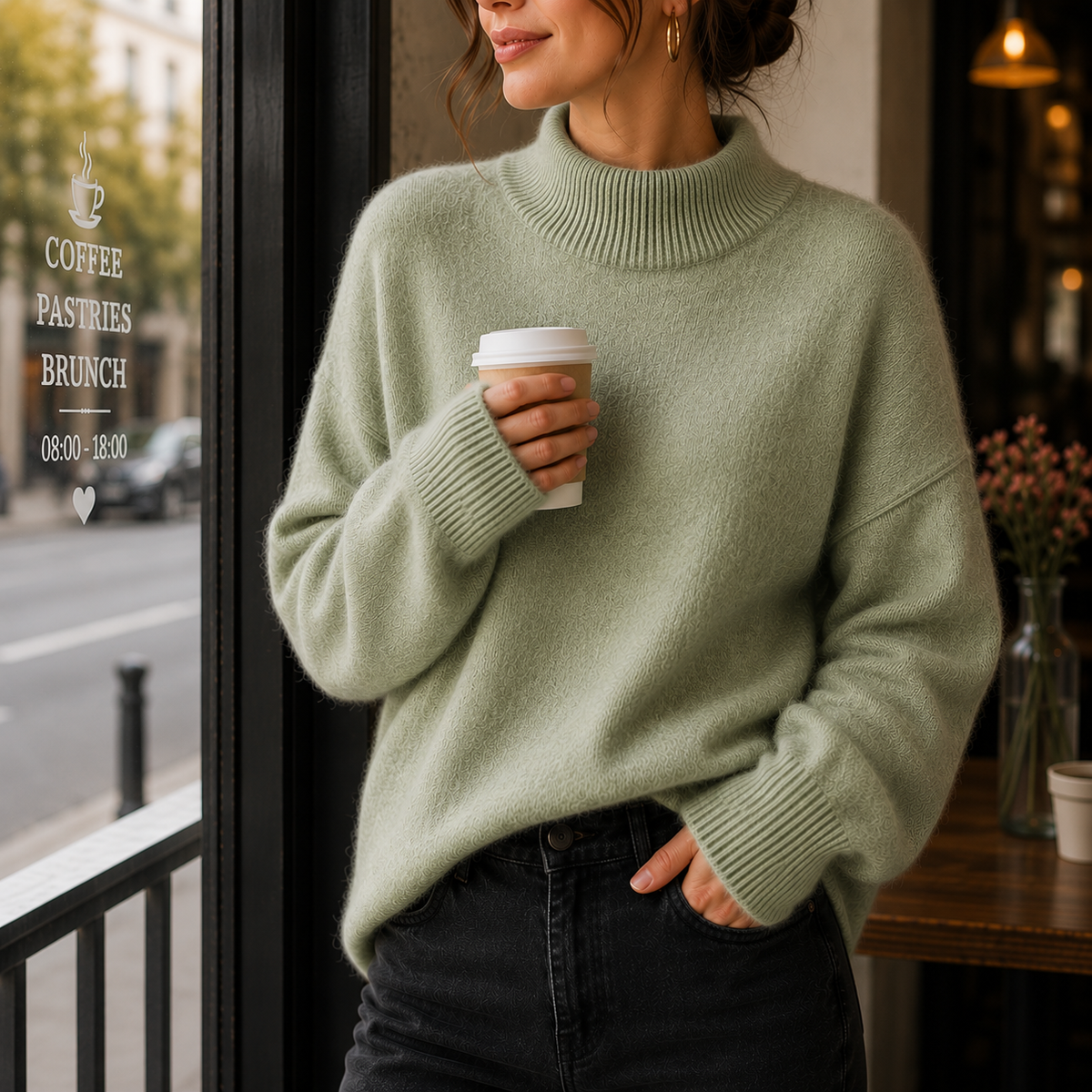Jane | Cozy Turtleneck Sweater