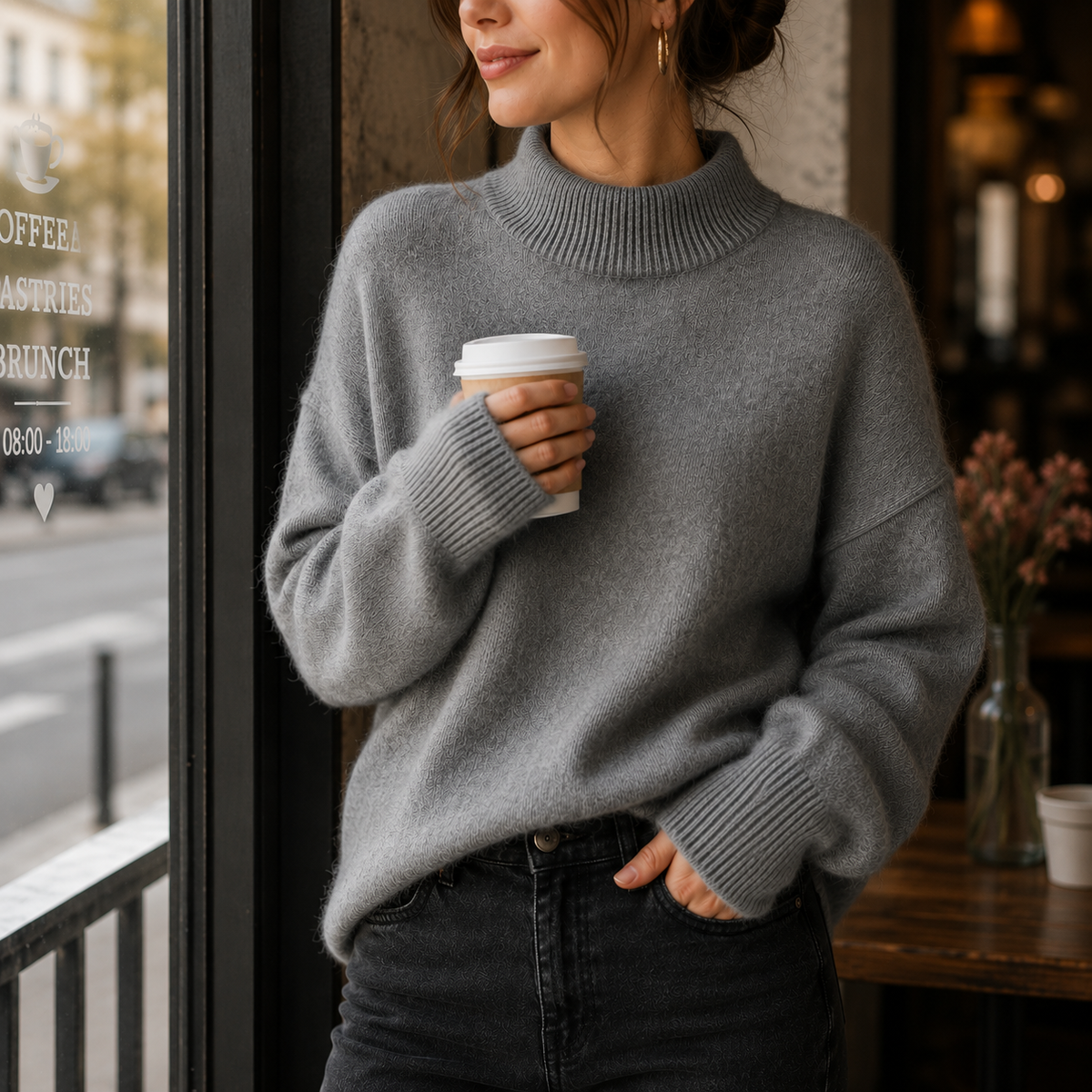 Jane | Cozy Turtleneck Sweater