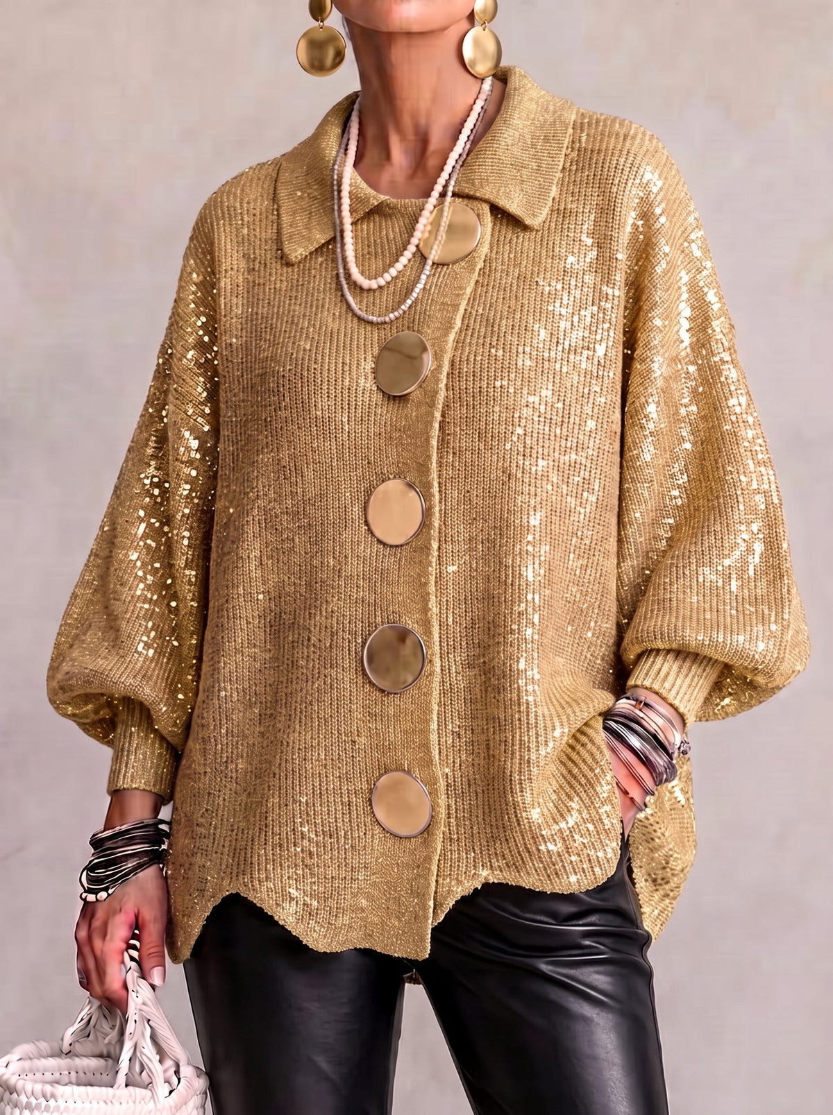 Angela| Kardigan w stylu relaxed chic
