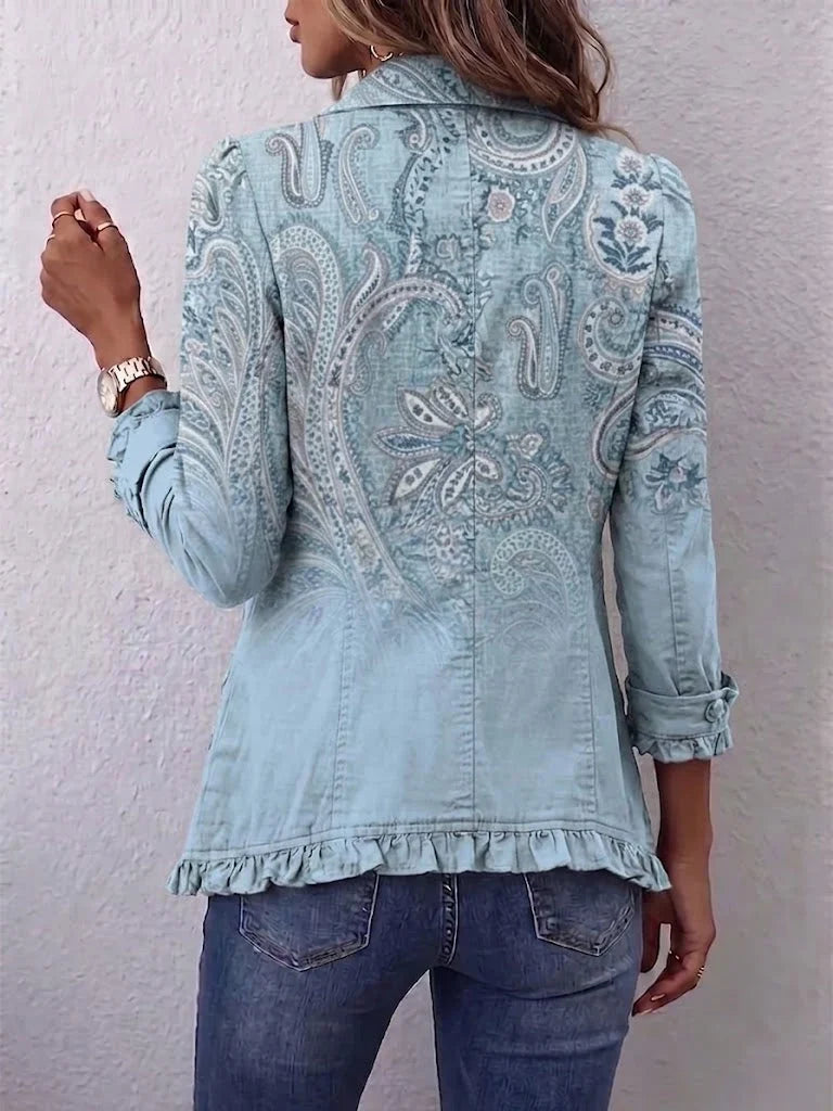 Lana | Boho Ruffled Jacket
