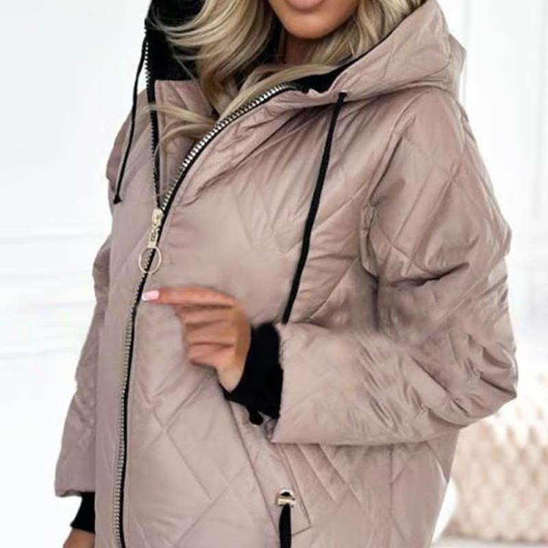 Eliena – Ciepła parka z bawełnianą podszewką