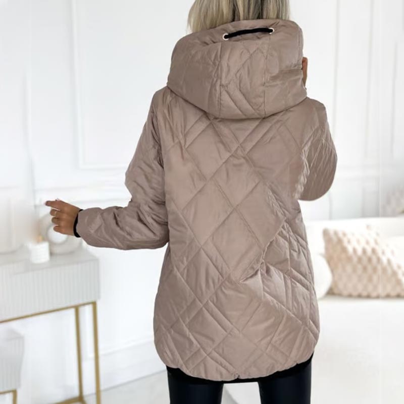 Eliena – Ciepła parka z bawełnianą podszewką