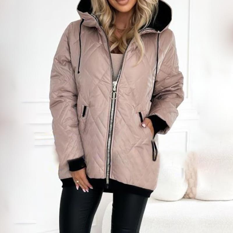 Eliena – Ciepła parka z bawełnianą podszewką